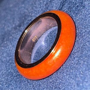 ❤️‍🔥 Red Jade Spinner Ring ❤️‍🔥